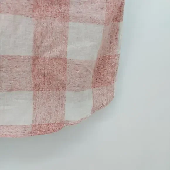 Shyanne Women Buffalo Plaid Blouse Red Ivory Size XS Western - Picture 13 of 14